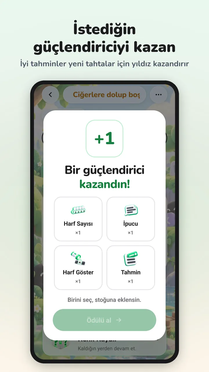 Renk Kaydır'da güçlendirici kazanmak